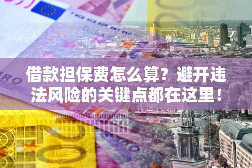武汉借款担保费怎么算？避开违法风险的关键点都在这里！