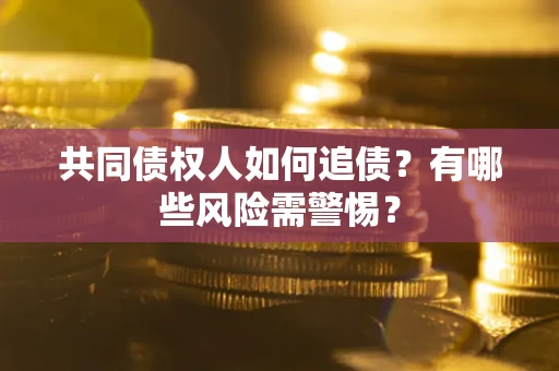 武汉共同债权人如何追债？有哪些风险需警惕？