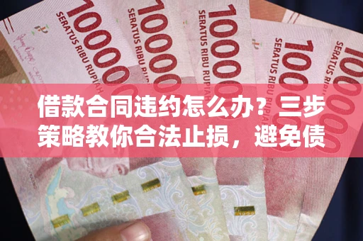 武汉借款合同违约怎么办？三步策略教你合法止损，避免债务危机升级